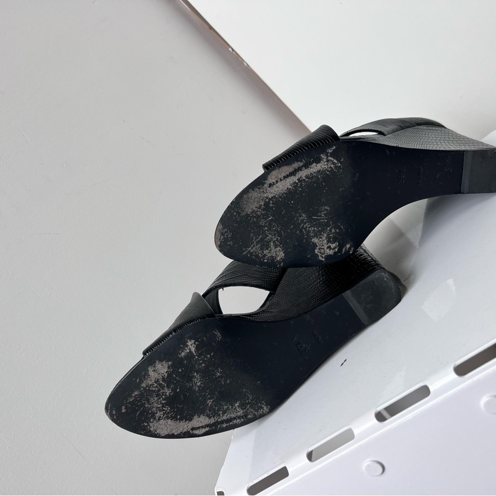 Alexander Wang Black cut out Wedge Heel - Picture 8 of 10